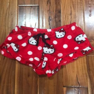 Hello kitty soft pajamas shorts loungewear